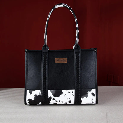 Cow Print Tote