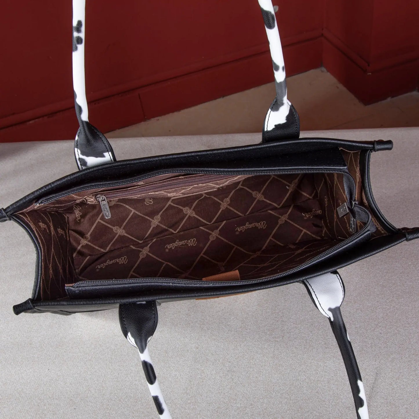Cow Print Tote